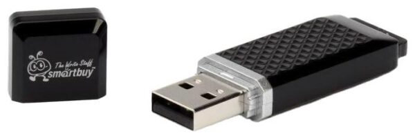 USB Flash SmartBuy Quartz 4GB черный, SB4GBQZ-K 1