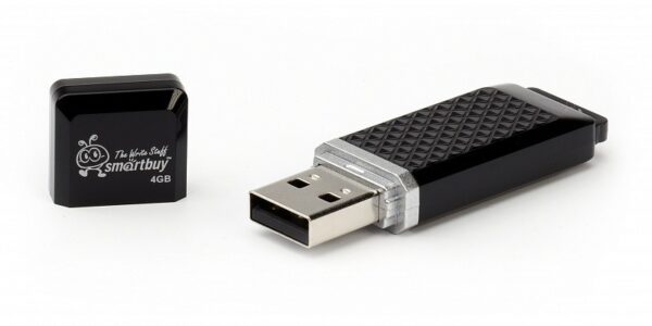 USB Flash SmartBuy Quartz 4GB черный, SB4GBQZ-K 2