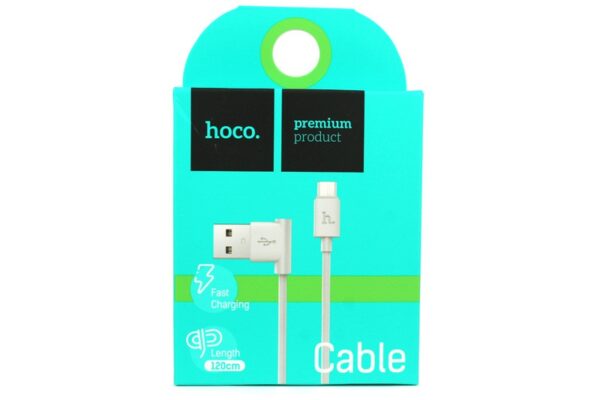 Кабель Hoco UPM10 microUSB - USB белый, 1,2м 1