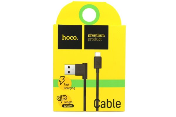 Кабель Hoco UPM10 microUSB - USB черный, 1,2м 1