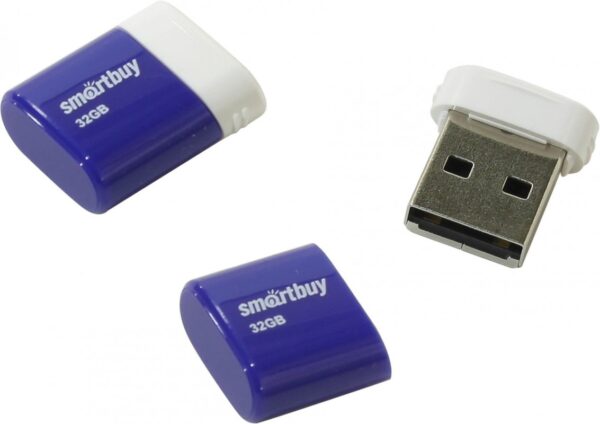 Флэш-диск SmartBuy 32GB USB 2.0 Lara синий 1