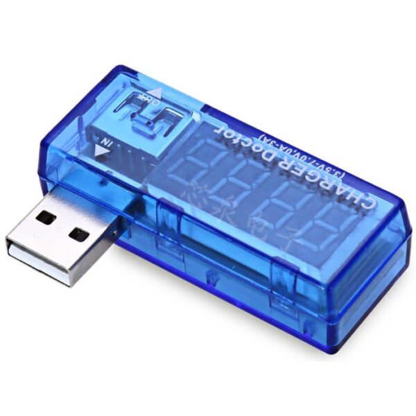 Тестер USB-порта KWS-02 (0-3A, 3,5-7V) 1