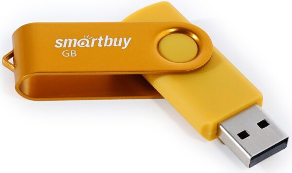 Флэш-диск SmartBuy 32GB USB 2.0 Twist желтый 1