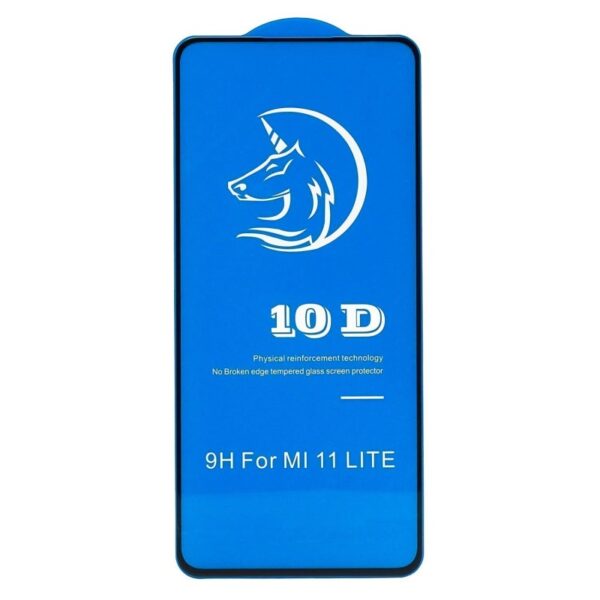 Защитное стекло 3D для Xiaomi Redmi Mi 11 Lite/Mi 11 Lite 5G черное (128558) 1