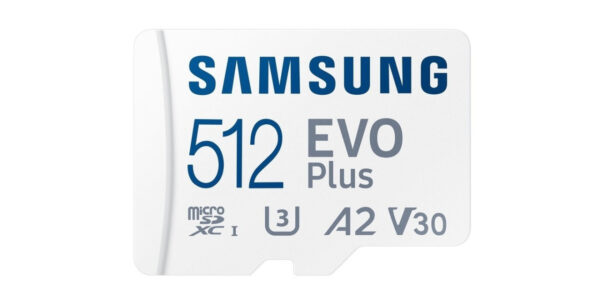 Карта памяти microSDHC Samsung 512Gb Class10 Evo Plus UHS-I U3 с адапт 1