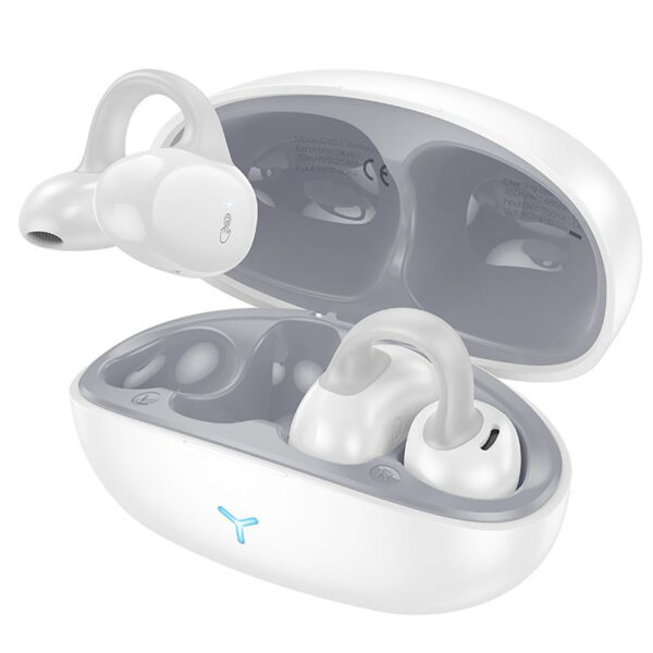 Гарнитура Bluetooth Hoco EW57 EAR-CLIP TWS белая 1