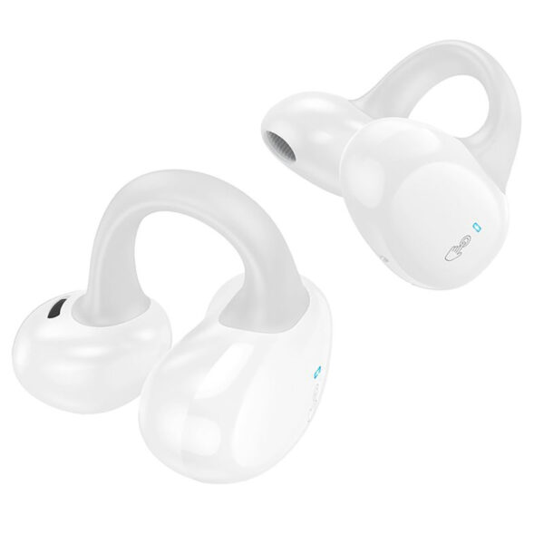 Гарнитура Bluetooth Hoco EW57 EAR-CLIP TWS белая 3