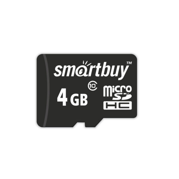 Карта памяти microSDHC SmartBuy 4Gb Class 10 без адаптеров 2