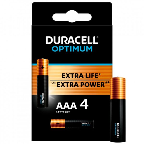 Батарейка Duracell LR03 Optimum BL 4/32 1