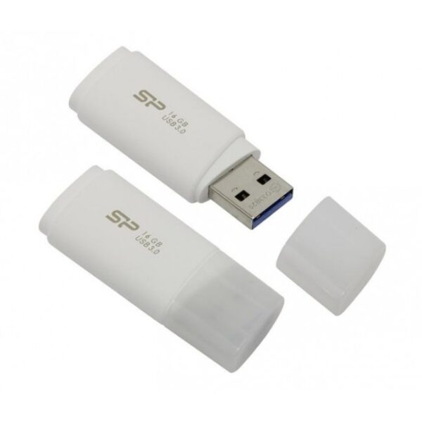 Флэш-диск Silicon Power 16GB USB 3.0 Blaze B06 белый 3