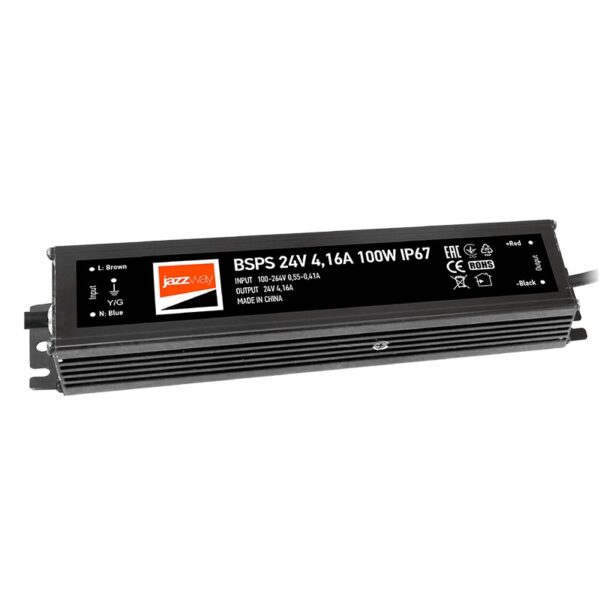 Блок питания Jazzway BSPS 24V 4,16A=100W IP67 3г. гарантии 1