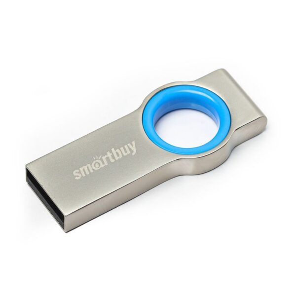 Флэш-диск SmartBuy 64GB USB 2.0 MC2 Metal синий 1