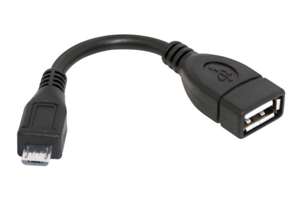 Адаптер OTG USB(гнездо) - microUSB 8см Defender 87300 1