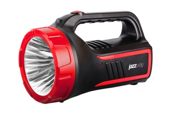 Фонарь Jazzway Accu6-L5W ( 2 режима яркости, луч 400м, зарядка от сети 220v) 1