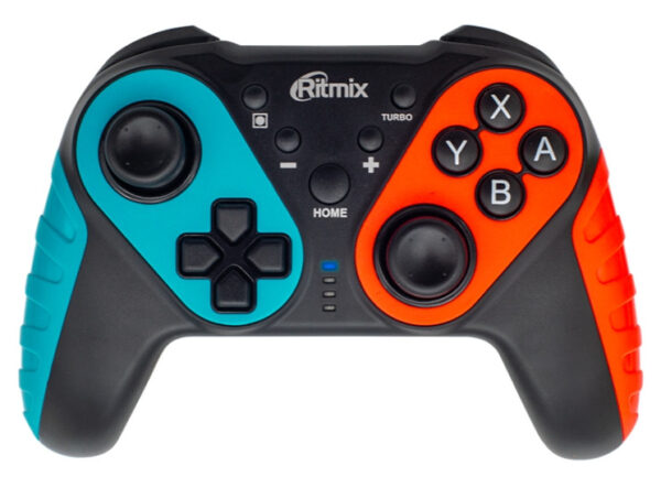 Game-pad Ritmix GP-036BTH беспроводной, черно-сине-красный 1