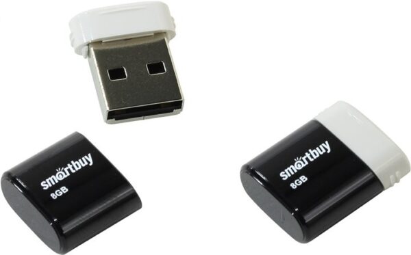 Флэш-диск SmartBuy 8GB USB 2.0 LARA черный 1