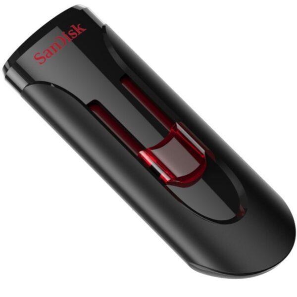 Флэш-диск SanDisk 32GB USB 3.0 CZ600 Cruzer Glide черный 1