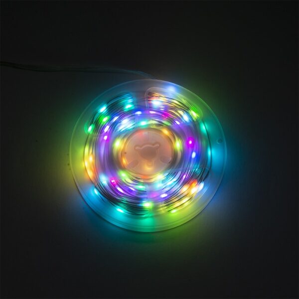 Гирлянда "Нить. Умная" 100LED, RGB, 10м, прилож, контрол, BT, USB, IP65 Funray 1