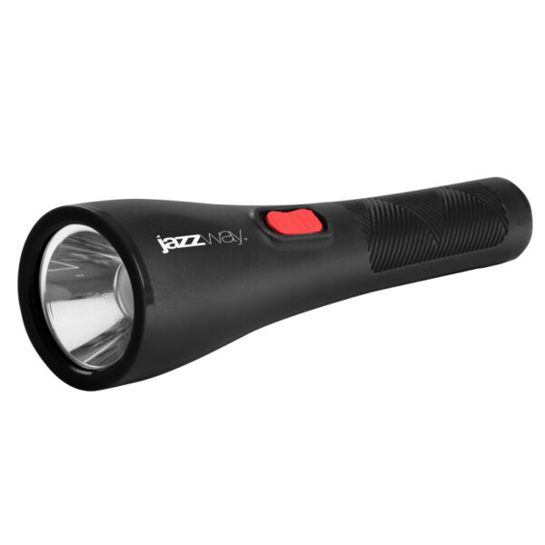 Фонарь Jazzway Accu2-L1W Li-ion, черный 1