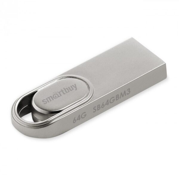 Флэш-диск SmartBuy 64GB USB 2.0 M3 металл 1