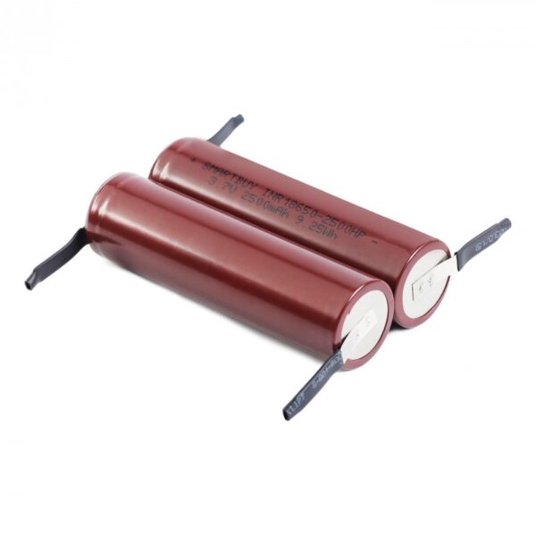 Аккумулятор Smartbuy 3,7V 2500mAh Li18650 высокотоковый с выводами sh 1/100 3