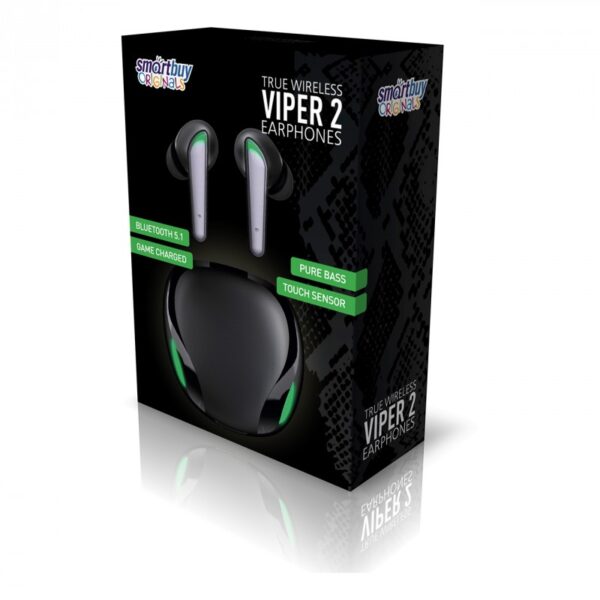 Гарнитура Bluetooth Smartbuy Viper 2 TWS (вакуумные науш.) черная SBH-3060 2