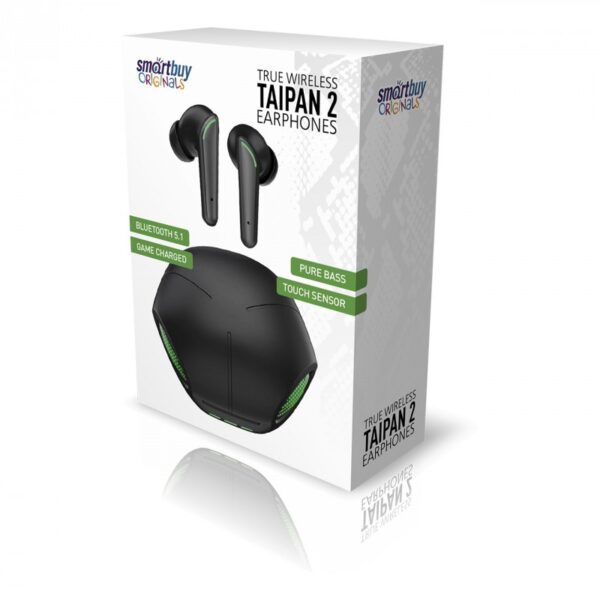 Гарнитура Bluetooth Smartbuy Taipan 2 TWS (вакуумные науш.) черная SBH-3061 2