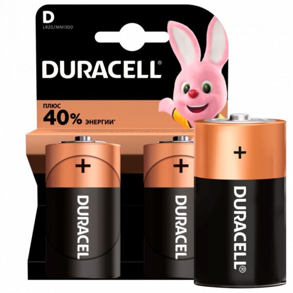 Батарейка Duracell LR20 BL 2/20 1