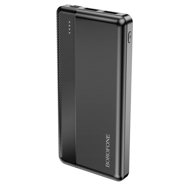 Внешний аккумулятор 10000mAh Borofone BJ24 (in - T,M/out - 2U) черный 1