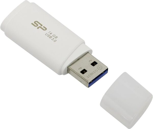 Флэш-диск Silicon Power 16GB USB 3.0 Blaze B06 белый 1