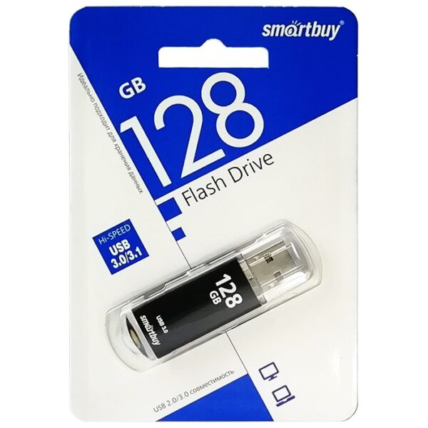 Флэш-диск SmartBuy 128GB USB 3.0/3.1 Scout черный 1