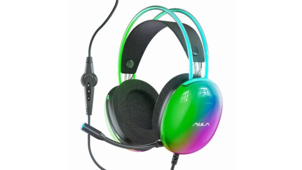 Гарнитура Aula S505, RGB подсв., черная (полноразм./USB/L=2,1м) 2