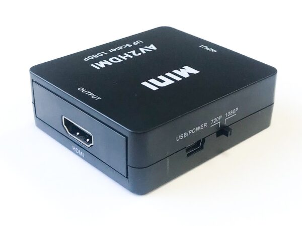 Переходник 3RCA - HDMI (гн/гн) HW-2105 (AV->HDMI) 4