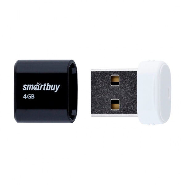 Флэш-диск SmartBuy 4GB USB 2.0 LARA черный 1