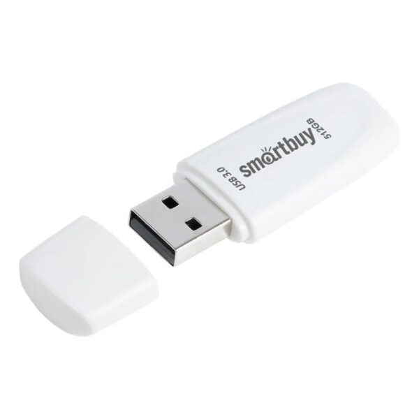 Флэш-диск SmartBuy 512GB USB 3.0/3.1 Scout белый 2