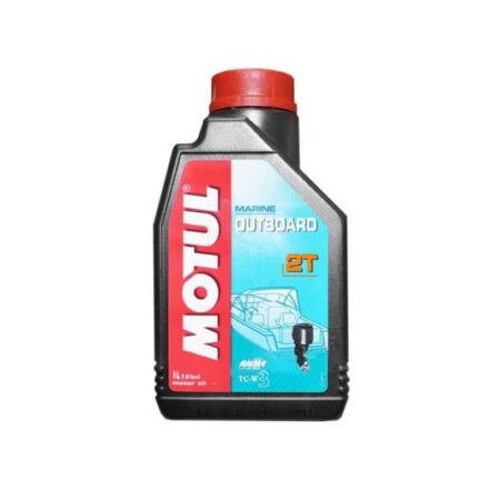 Масло 2T минеральное Outboard для лодок и катеров 1л, MOTUL