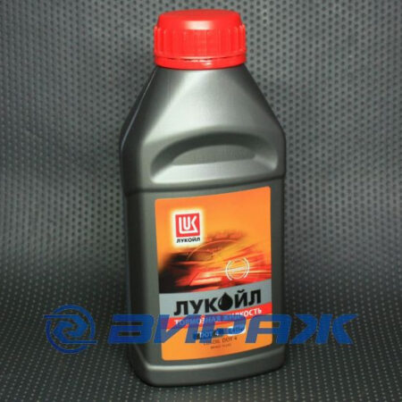 Жидкость тормозная DOT-3 0,455кг, Лукойл