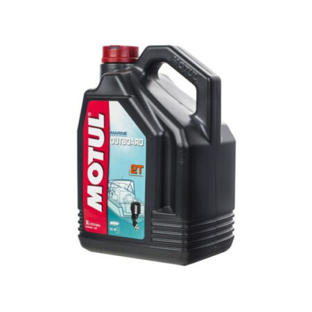 Масло 2T минеральное Outboard для лодок и катеров 5л, MOTUL