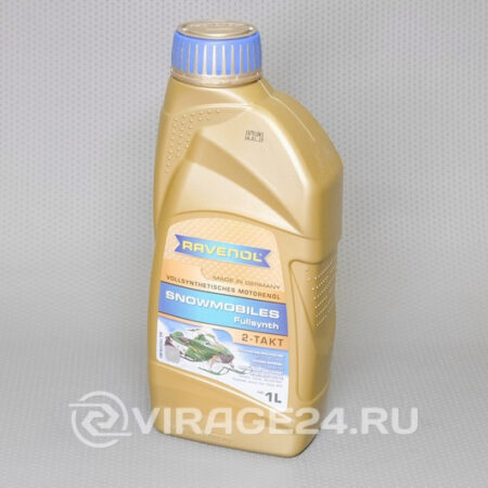 Масло 2Т Snowmobiles Fuilsynth для снегоходов (с), 1л., RAVENOL