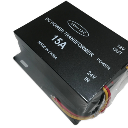 Автомобильный инвертор 24V-12V/15A