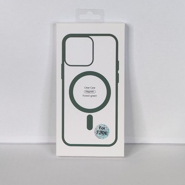 Чехол для iPhone 12 Pro Max Magsafe, Forest Green/хаки, в упаковке