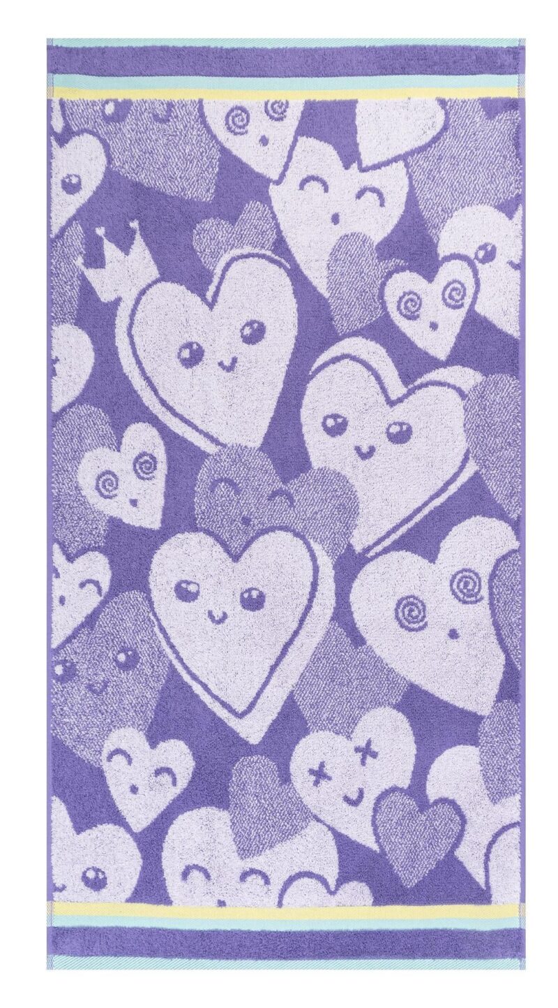 Полотенце Cleanelly VALENTINES 70х130 см, махра — изображение 1