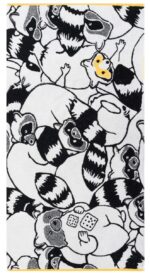 Полотенце Cleanelly RACCOONS 70х130 см, махра