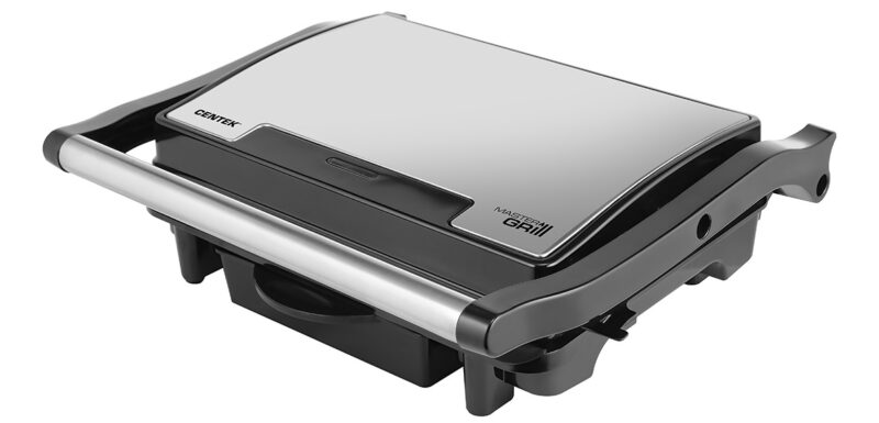 Электрогриль CENTEK CT-1469, серебристый/черный — изображение 1