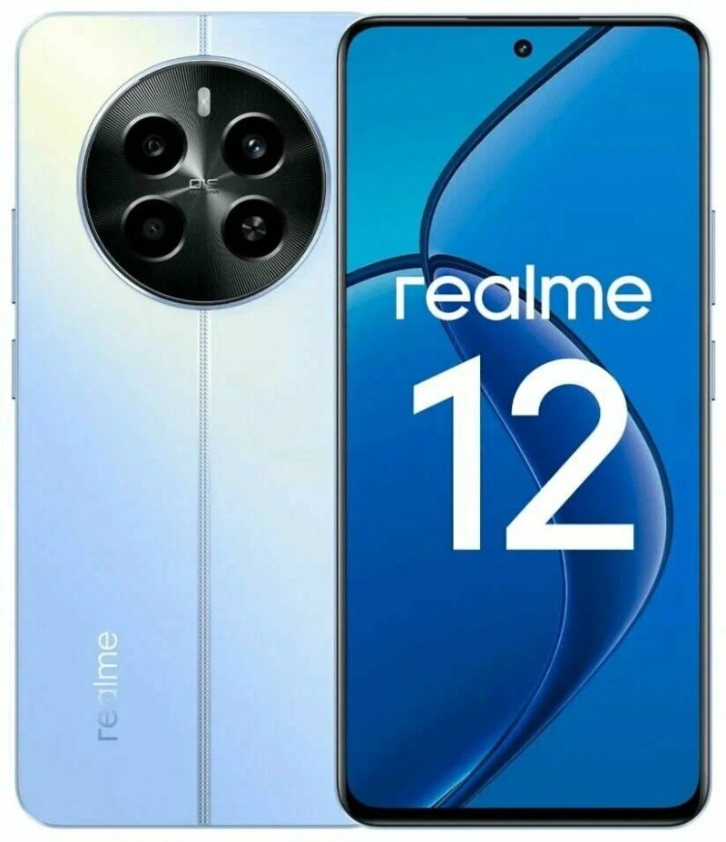 Смартфон 6.67" Realme 12 4G 8/128GB, голубой — изображение 1