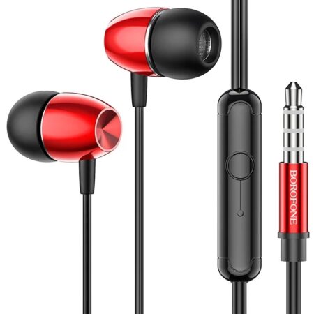 Гарнитура Borofone BM57 Platinum, красный