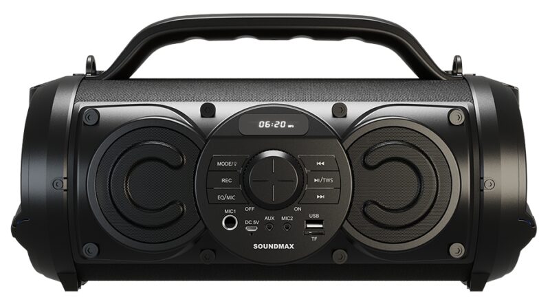 Колонка портативная SOUNDMAX SM-PS5071B, черный — изображение 1