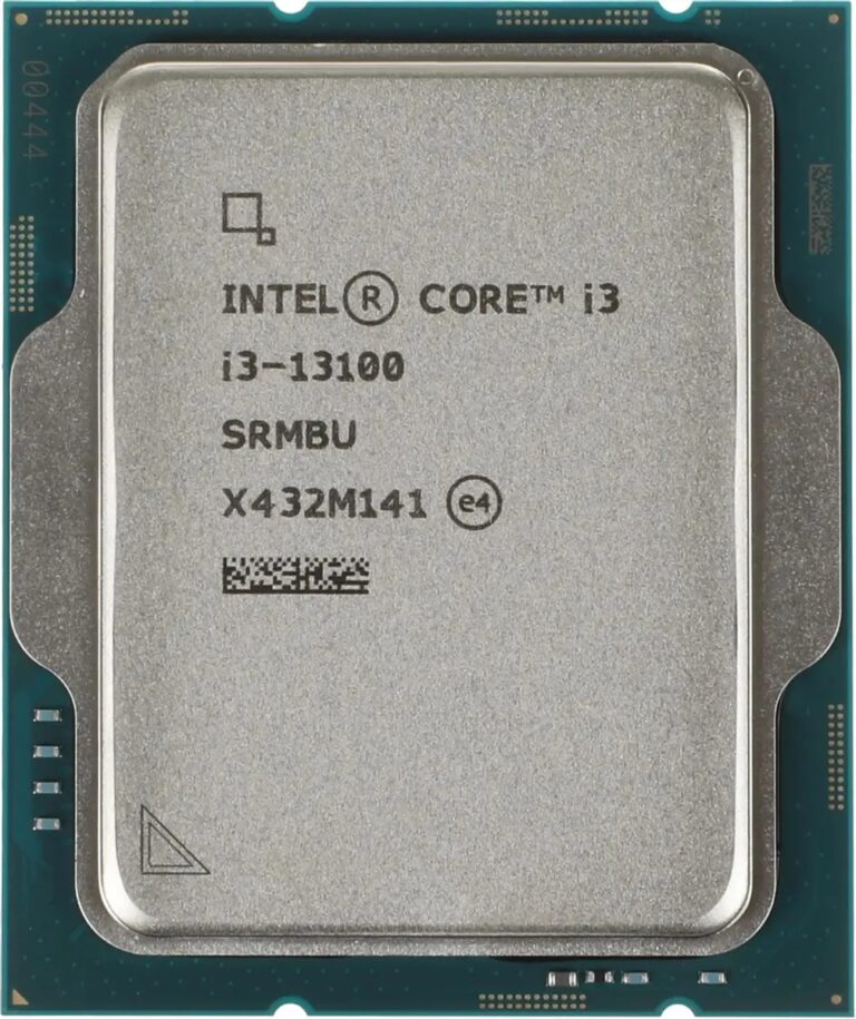 Процессор Intel Original Core i3 13100, LGA 1700, OEM