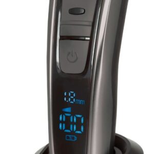 Машинка для стрижки Pioneer HC05R, черный/серый