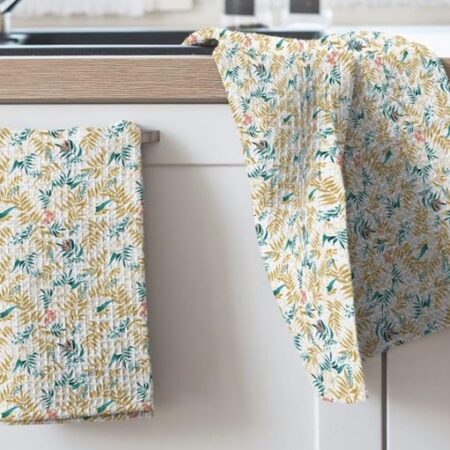 Комплект кухонных полотенец Wenge Дерзость 45х60 см - 2 шт, вафельное полотно